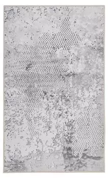 Коврик для ванной Wecon Home Bad Room 9, 70x0,6x120 см, серый