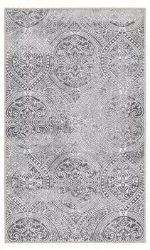 Коврик для ванной Wecon Home Louis, 70x0,6x120 см, серебряный