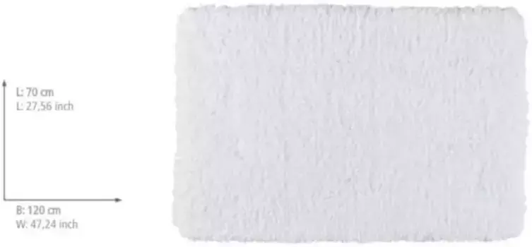 Коврик для ванной Wenko, белый