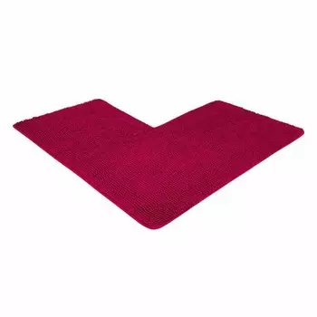 Коврик для ванной WohnDirect Badematte PARIS, 100x2x100 см, розовый