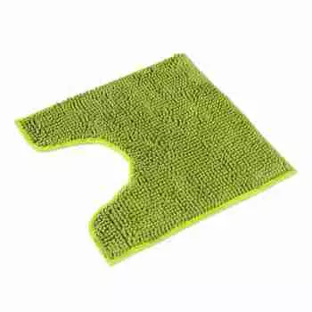 Коврик для ванной WohnDirect Badteppich Badematte mit Ausschnitt, зеленый