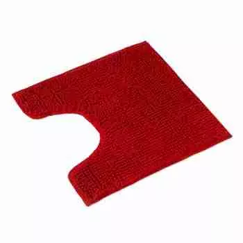 Коврик для ванной WohnDirect Badteppich Badematte mit Ausschnitt, красный