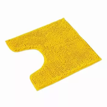 Коврик для ванной WohnDirect FLORENZ, 45x2x45 см, желтый