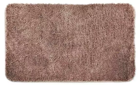 Коврик для ванной WohnDirect Florenz, 60x2x100 см, коричневый