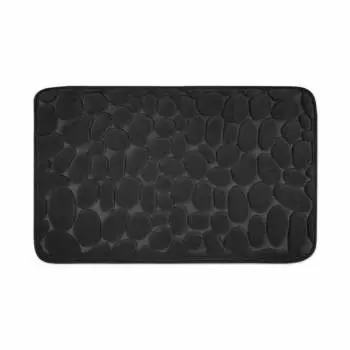 Коврик для ванной WohnDirect weiche Memoryschaum Badematte, черный