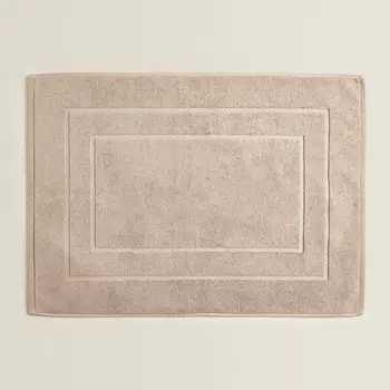 Коврик для ванной Zara Home Non-Slip Cotton, бежевый