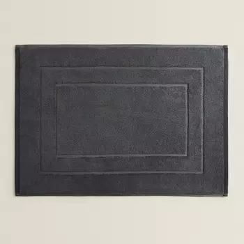 Коврик для ванной Zara Home Premium Cotton, темно-серый