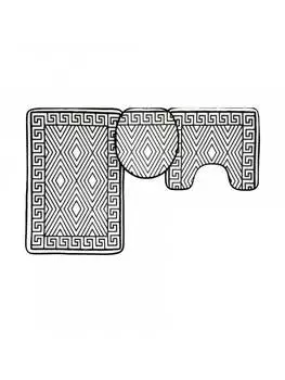 Коврик для ванной Zellerfeld, черный