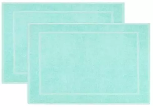 Коврик для ванной Zollner 00000360 2 шт, 50x1x70 см цвет mint