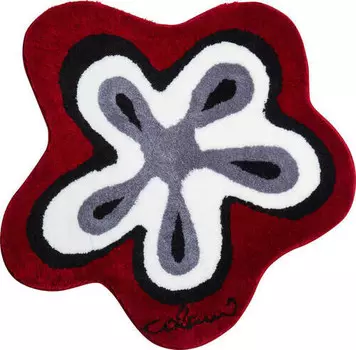 Коврик для ванны Grund, 120 см, красный