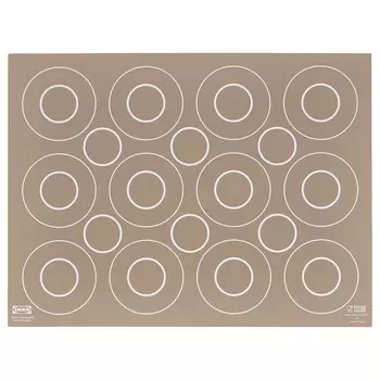 Коврик для выпечки, бежевый, 41x31 см, BAKTRADITION IKEA
