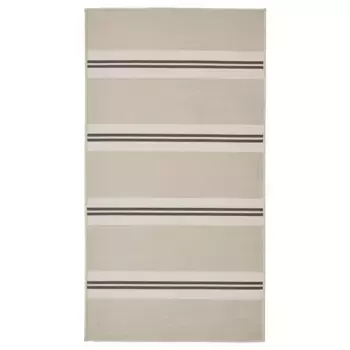 Коврик-дорожка, бежевый/темно-серый, 80x150 см, VIRKLUND IKEA