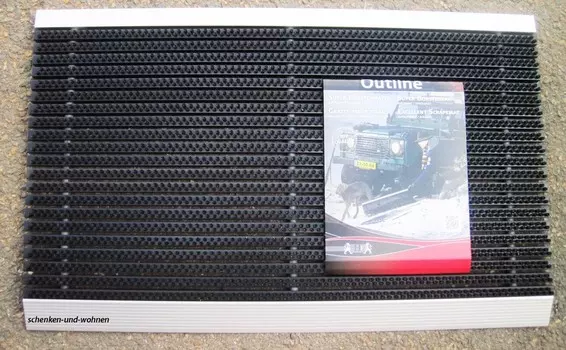 Коврик дверной Hamat Outline, черный