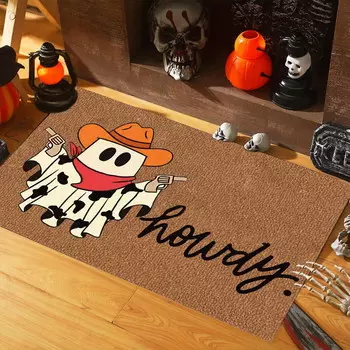 Коврик дверной Howdy Ghosts Happy Halloween Qunpiu