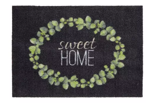 Коврик Esposa, 50x70 см, зеленый/черный