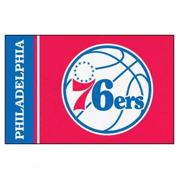 Коврик «Филадельфия 76ers» Fanmats 19 x 30 дюймов, разноцветный