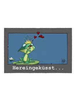 Коврик GMD Living LEIPZIG Hereingeksst, цвет farbe grau