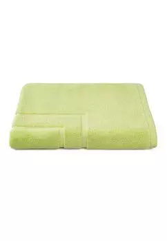 Коврик Grace Grand Spa из нескользящей махровой ткани цвета яблока, один размер, зеленый