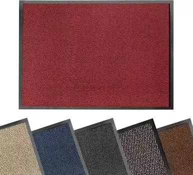 Коврик-грязеуловитель SKY красный 135x200 см Floordirekt