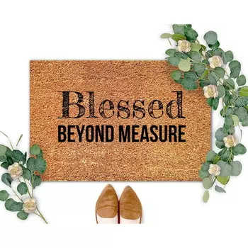 Коврик из кокосового волокна TENGYANG 20 x 32 дюйма, коричневый