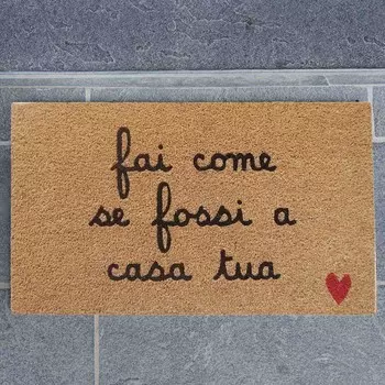 Коврик из натурального кокосового волокна и каучука - Чувствуйте себя как дома Simple Day