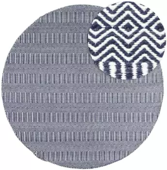 Коврик Morgenland "In- & Outdoor Rug - Heaven", круглый, подходит для использования внутри и снаружи помещений 200х200 см, 200 см, синий