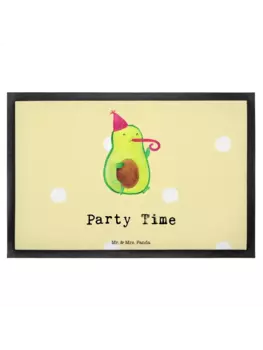 Коврик Mr & Mrs Panda Avocado Party Zeit, пастельно-желтый