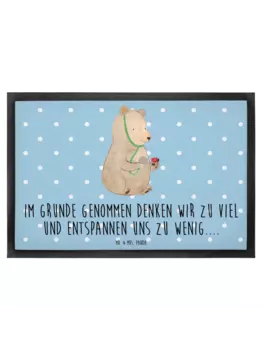 Коврик Mr & Mrs Panda Br Arzt, цвет blau pastell