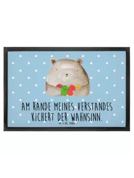 Коврик Mr & Mrs Panda Br Gefhl, цвет blau pastell