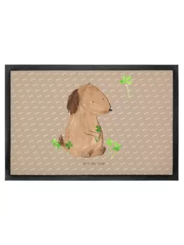 Коврик Mr & Mrs Panda Hund Kleeblatt ohne Spruch, цвет hundeglck