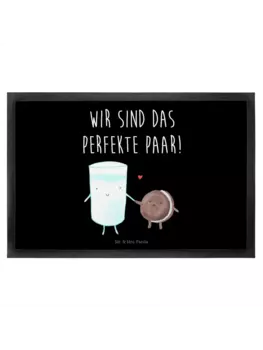 Коврик Mr & Mrs Panda Milch Keks, черный