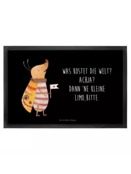 Коврик Mr & Mrs Panda Nachtfalter Fhnchen, черный
