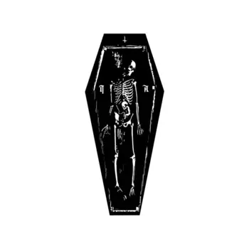 Коврик на Хэллоуин FFENYAN, черный