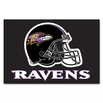 Коврик напольный Baltimore Ravens Nfl Starter Fanmats, черный