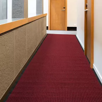 Коврик напольный Lajxwi, красный