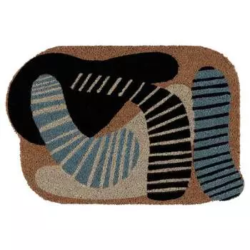 Коврик придверный Ikea Vantrum 40х60 см, разноцветный