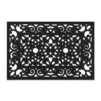 Коврик Relaxdays, 60x40 см, черный