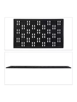 Коврик relaxdays, черный