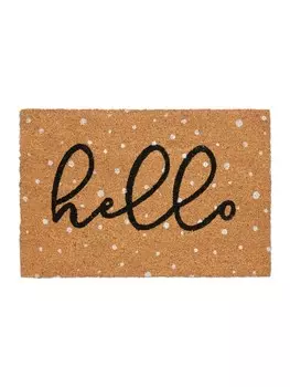 Коврик relaxdays Hello, цвет bunt - 60 x 40 cm