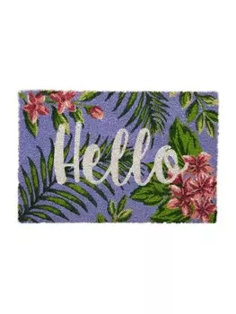 Коврик relaxdays Hello, цвет mehrfarbig - 40 x 60 cm