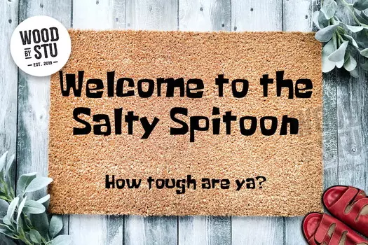 Коврик с принтом Salty Spitoon