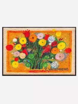 Коврик Salonloewe 40х60 см, оранжево