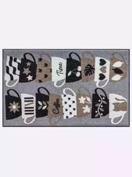 Коврик Salonloewe 40х60 см, серый