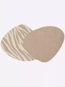 Коврик Salonloewe, органичная форма 75х190 см, цвет sand