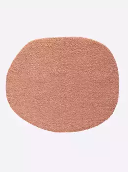 Коврик Salonloewe, овальный 53х62 см, цвет rose
