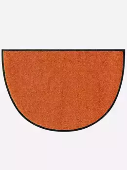 Коврик Salonloewe, полукруглый 75х50 см, цвет terra