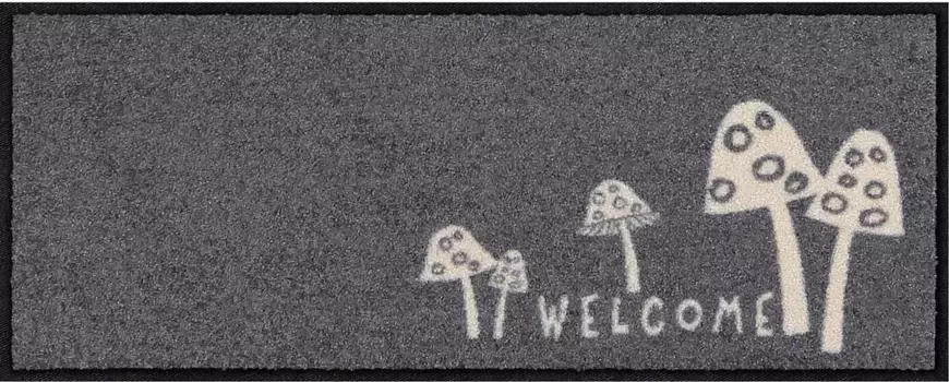 Коврик Salonloewe, прямоугольный 30х75 см, серо-бежевый