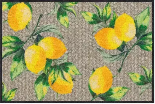 Коврик Salonloewe, прямоугольный 50х75 см, цвет taupe-gelb