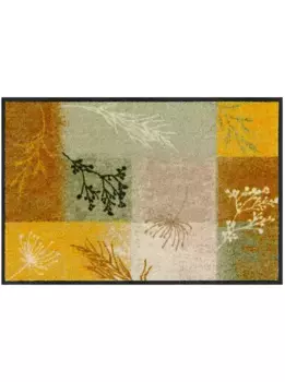 Коврик Salonloewe, прямоугольный 50х75 см, цвет natur-grn