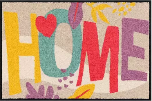 Коврик Salonloewe, прямоугольный 50х75 см, цвет beige-bunt